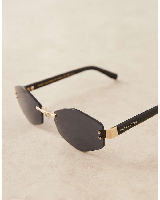 Marc Jacobs Black Marc Jacobs Square Sunglasses