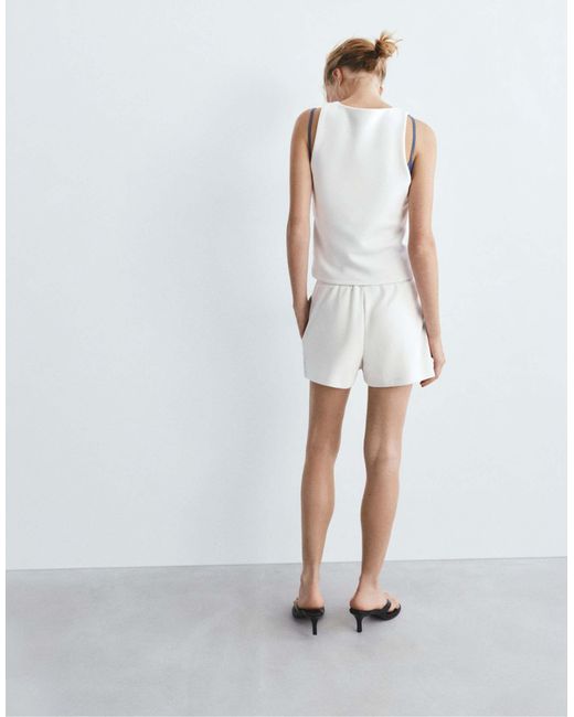 Short Pull&Bear en coloris White