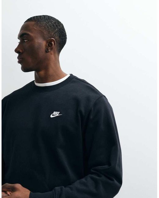 Nike Blue Club French Terry Sweatshirt for men