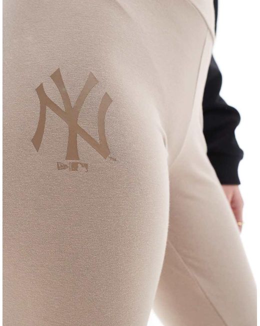KTZ Black Ny Yankees Logo leggings