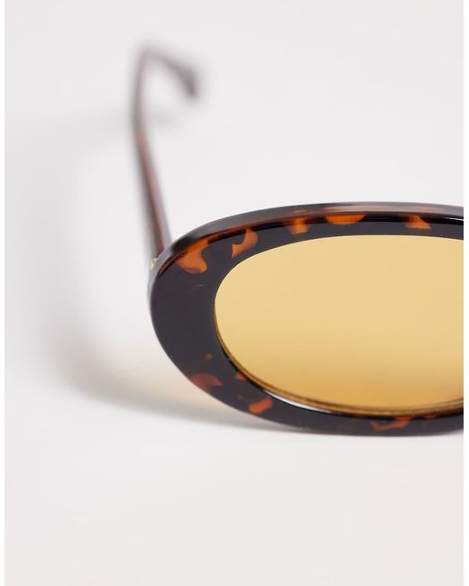 & Other Stories Natural Oval Slim Fit Sunglasses