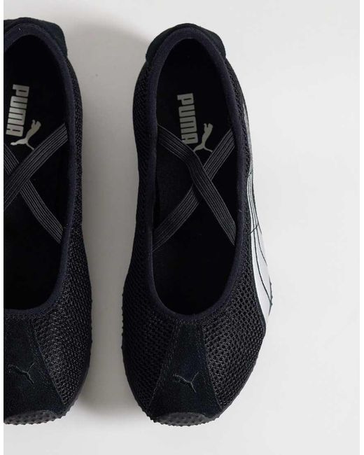 PUMA Black H-street Ballet Flats