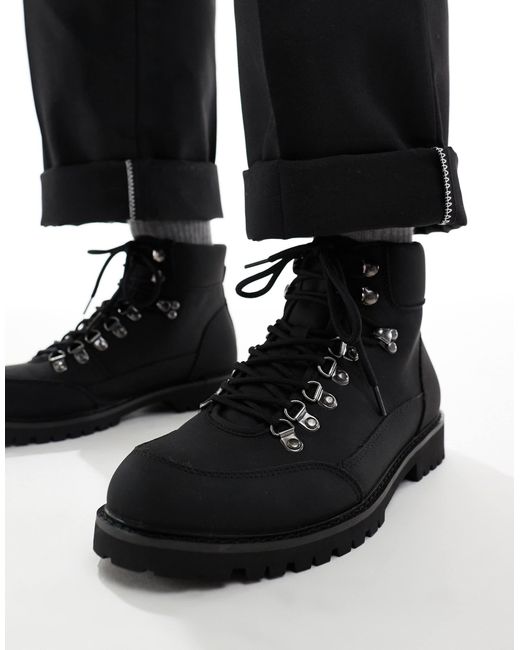 SEQWL – schnürstiefel in Black für Herren