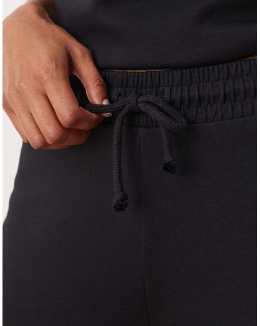 ASOS Natural Interlock Flared Trackies