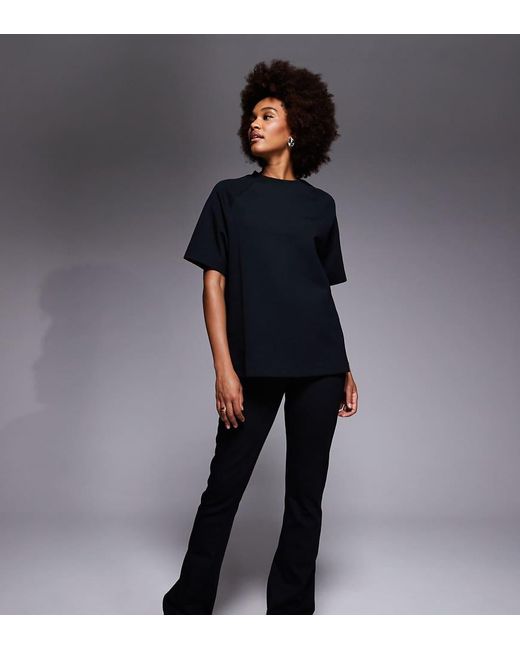 ASOS Blue Asos Design Tall Co-ord Interlock Flared jogger