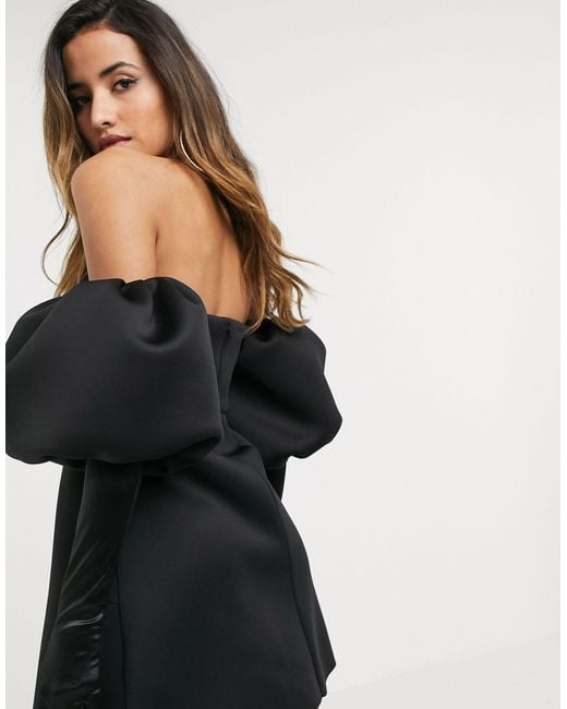 black formal dresses a line A Line Spaghetti Straps Black Long Prom Dress With Split PG730 US8 / Custom Color main image 1