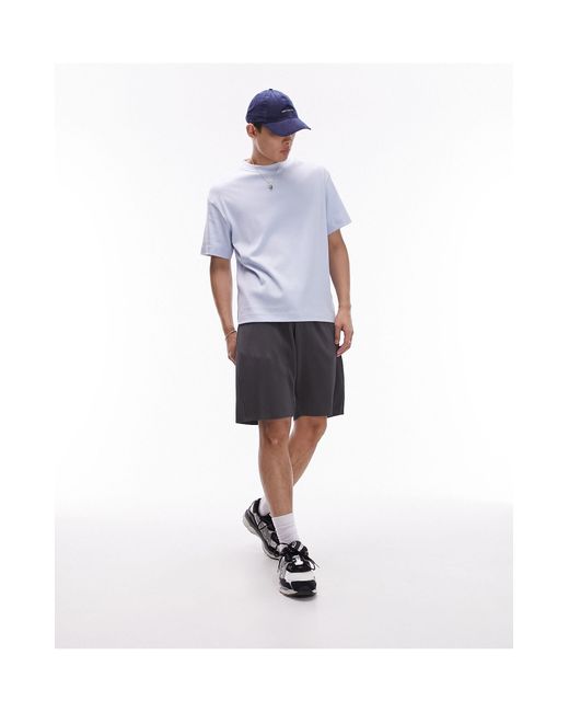 Topman – oversize-shorts in Blue für Herren
