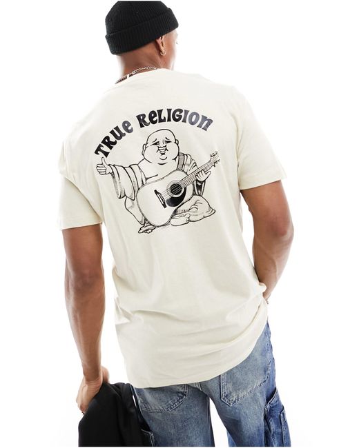 True Religion White T-shirt for men