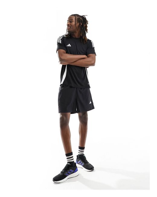 Adidas - football tiro 24 - t-shirt nera di Adidas Originals in Black