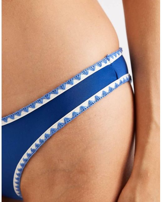 Brave Soul Blue Bikini Bottom