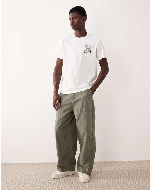 Lee Jeans Natural X Crayola Back Print T-Shirt for men
