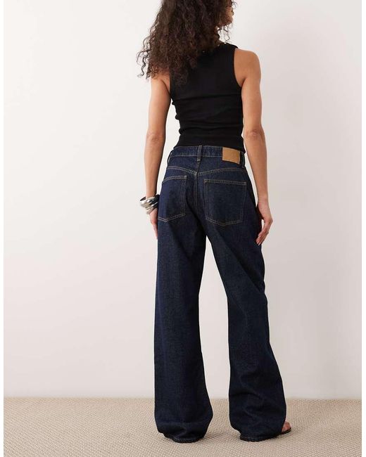 Cotton On Blue Curvy 91 Straight Jean