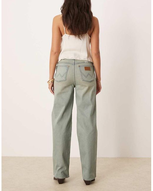 Wrangler Gray Loose Straight Fit Jeans