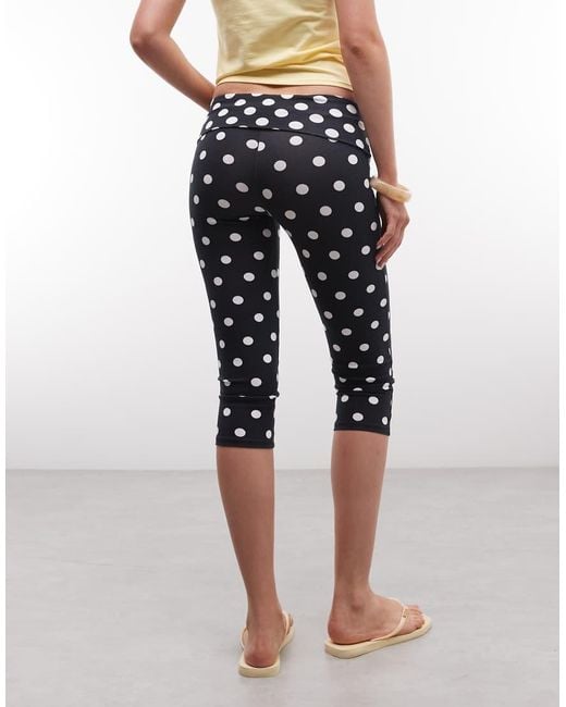 Collusion Multicolor Polkadot Capris