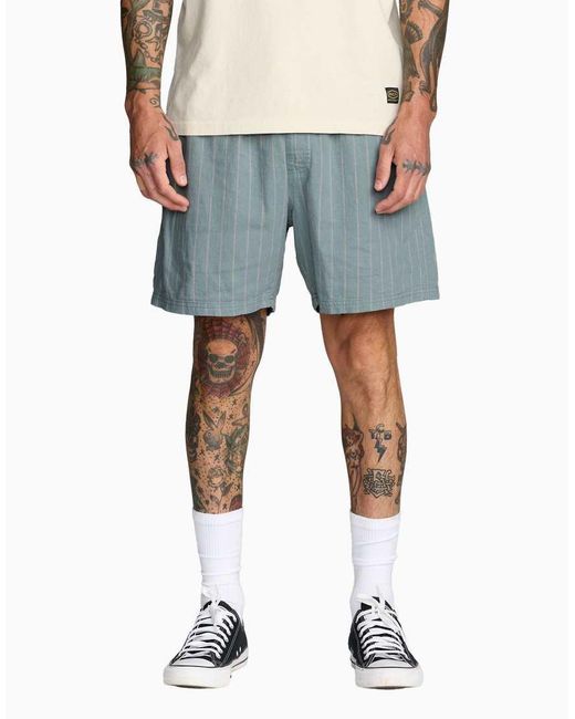 RVCA Blue Sands 17" Elastic Waist Walkshorts for men