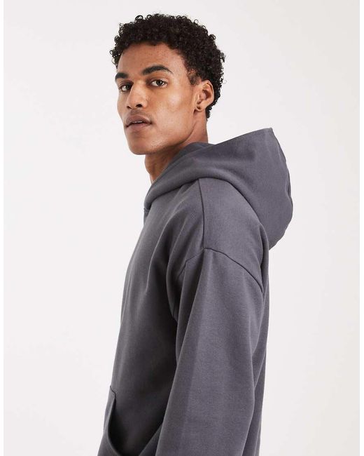 New Look Blue Oversized Hoodie Co-ord for men