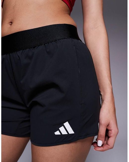 Adidas Originals Blue Adidas Running Flex Pacer Shorts
