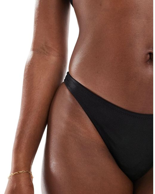 Mango Brown High Waisted Bikini Bottom