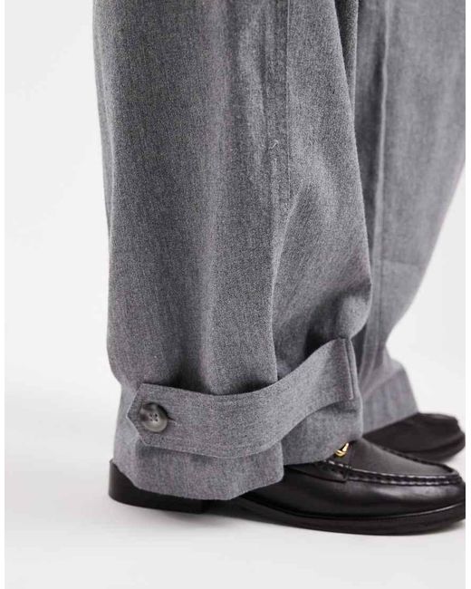ASOS Black Asos Design Curve Utility Trousers With Pocket Detail