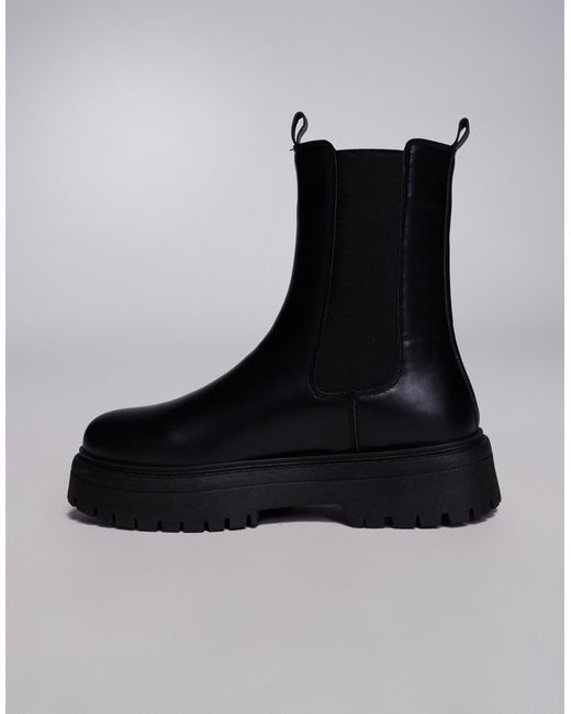 ASOS Black Chelsea Boots for men