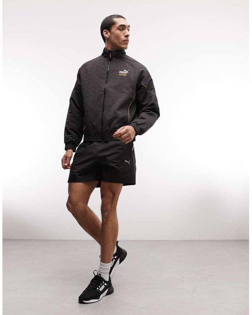 PUMA Gray King Short Lined Jacket for men