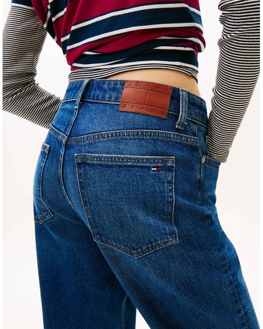 Tommy Hilfiger Blue – schmal und gerade geschnittene jeans