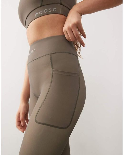 OOSC Green Infinite High Waisted Leggings
