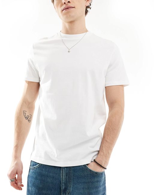ASOS Natural Essentials 3 Pack Crew Neck T-shirts for men