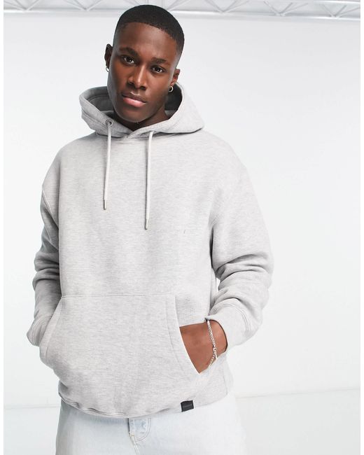 Pull&Bear – kapuzenpullover in White für Herren
