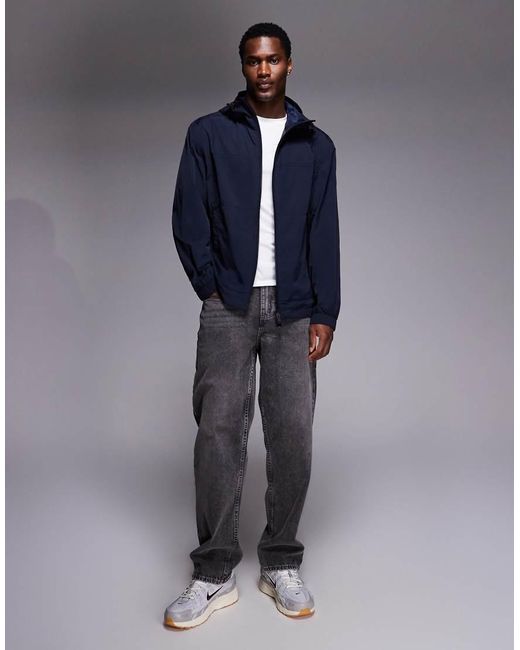 Boss Blue Orip Hooded Jacket for men
