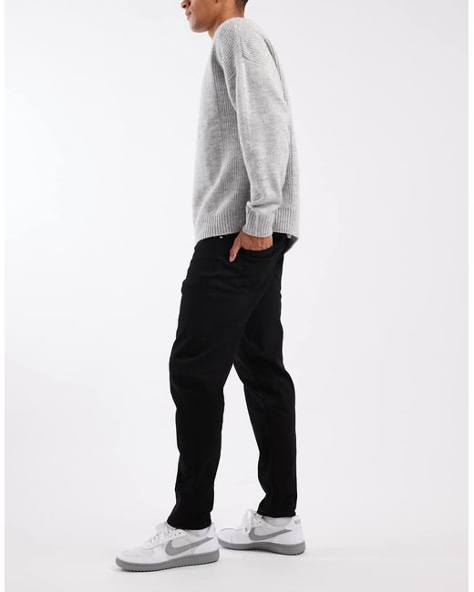 ASOS White Tapered Jeans for men