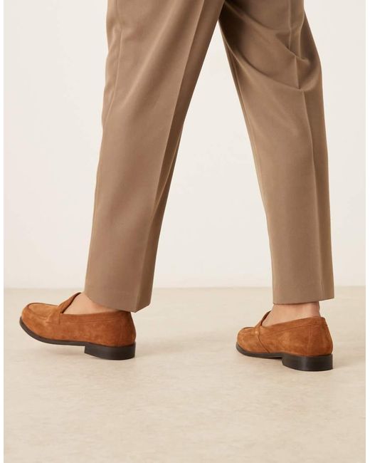 ASOS Brown Loafers for men
