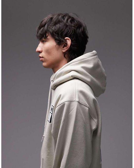 Obey Gray Eyes Icon Pullover Hoodie for men