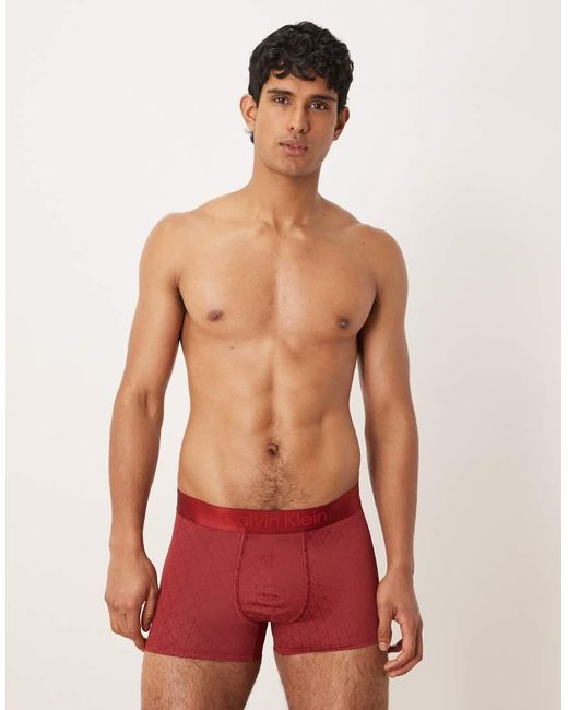 Brushed Micro di Calvin Klein in Red da Uomo