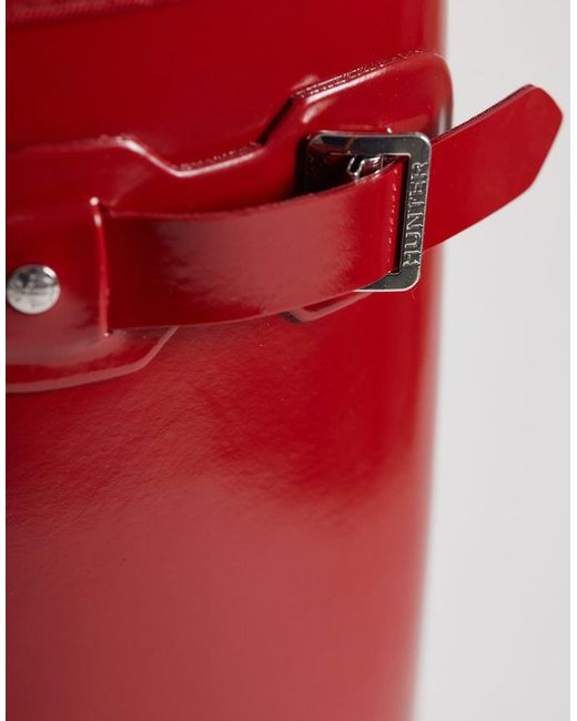 Hunter Red Original Tall Gloss Wellington Boots