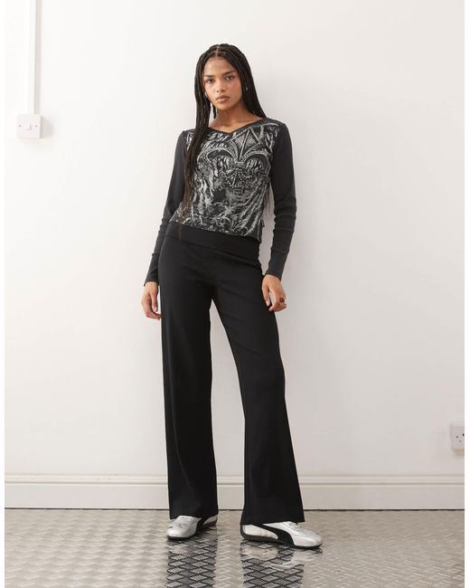 Pantalon Collusion en coloris White