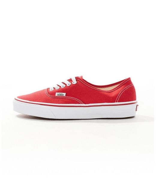Vans White Authentic Trainers for men