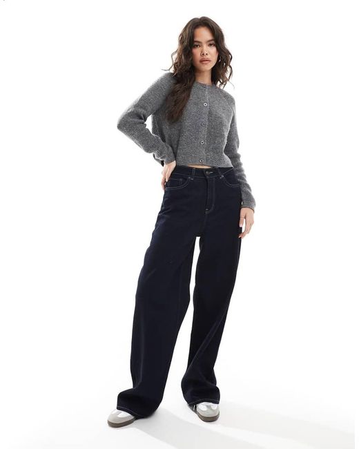 Brave Soul Gray Fisherman Knit Cardigan