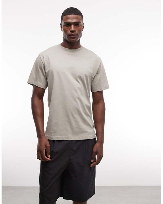 The North Face Gray Flower Scribble Backprint T-Shirt for men