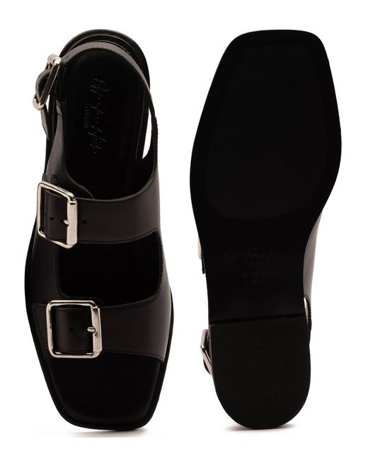 OFF THE HOOK Black – baker – flache slingback-sandalen