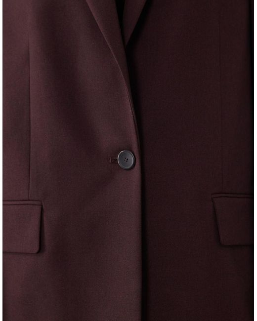 Mango Red Hidra Blazer