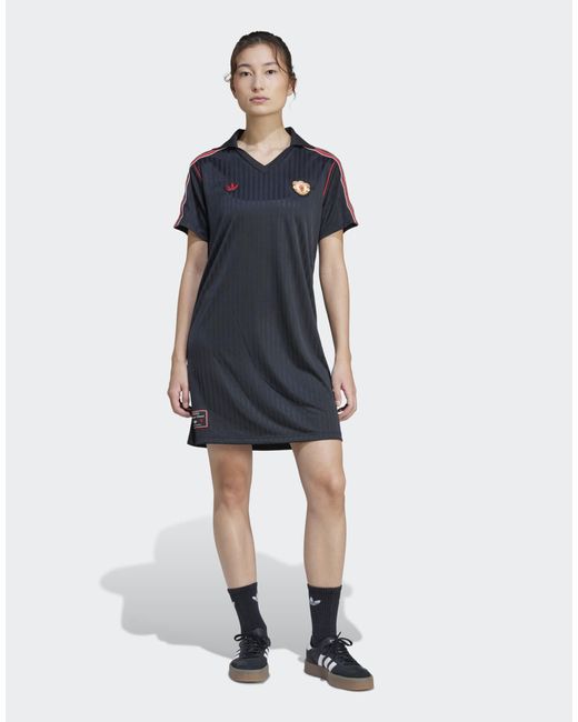 Manchester united - terrace icons - robe Adidas Originals en coloris Blue