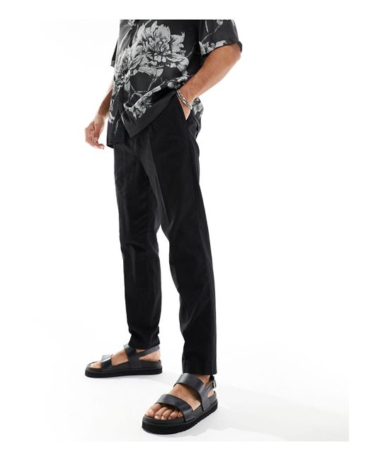Pantalones s New Look de hombre de color Black