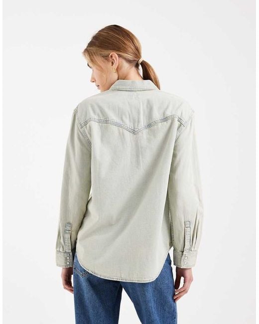 Levi's Natural Teodora Western Denim Shirt