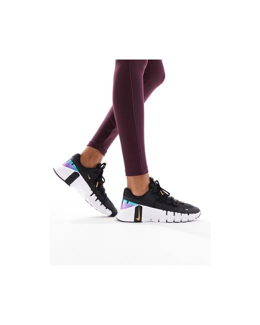 Nike Black – free metcon 5 – sneaker