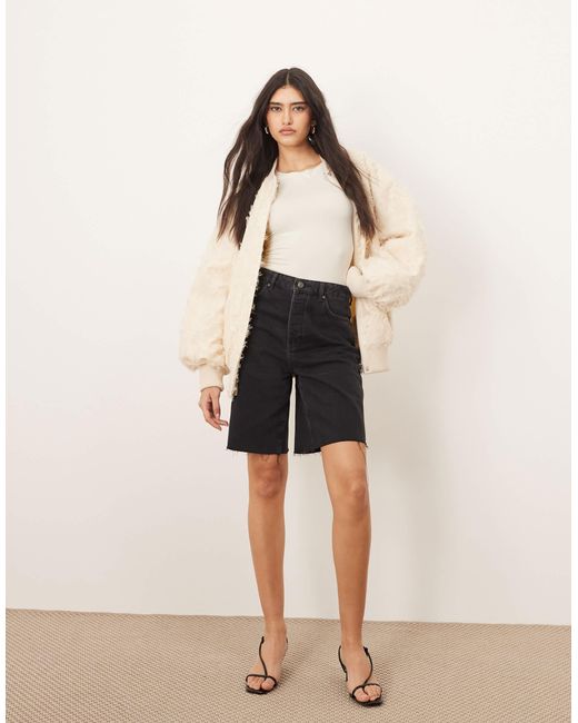 ARRANGE Black – wilson – legere jeansshorts