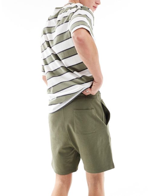 ASOS Green Slim Shorts for men