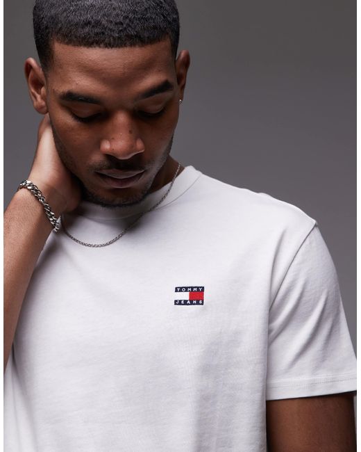 Tommy Hilfiger Gray Regular Badge T-shirt