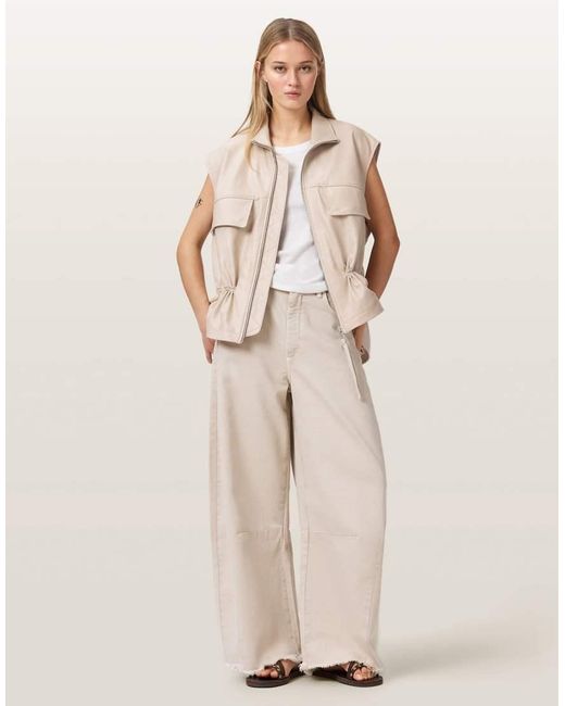 Chaleco Flor De AllSaints de color Natural