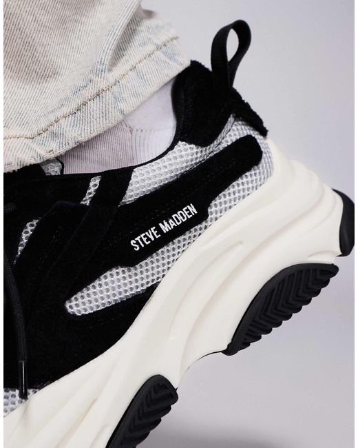 Steve Madden Metallic Possess-H Chunky Trainer for men